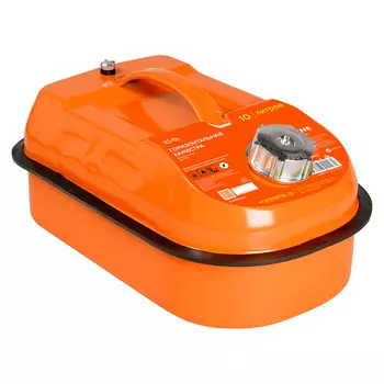 Канистра автомобильная AIRLINE ACF-10H металл 10 л ручка для переноса антикоррозийное покрытие