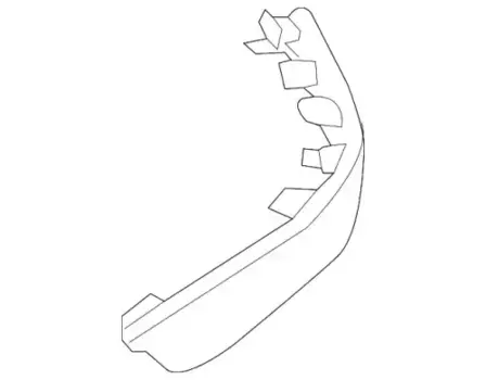 Катафот (световозвращатель) MB 204 820 03 74