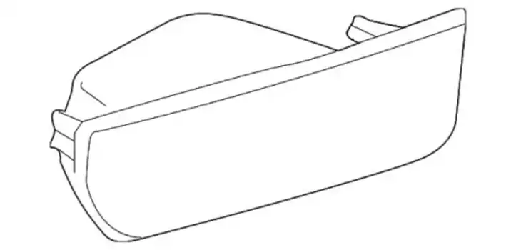 Катафот (световозвращатель) MB 906 826 00 40