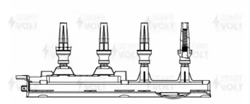 Катушка зажигания СТАРТВОЛЬТ SC 2010