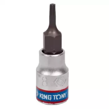 KINGTONY Насадка (бита) торцевая 1/4'', TORX T9, L = 37 мм 203309