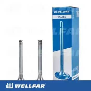 клапан ГРМ выпускной! EX 51x12x142.5\ MAN D2555/56/65/66.D2840/65/66/76 101-215720 WELLFAR