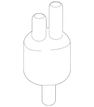 клапан омывателя! пластик\ MB W123/W124/W126/W201/W202/W140/R107/R129 all 77-01 000 860 08 62