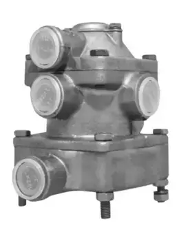 клапан управления тормозами прицепа! ан. 100-3522010\ МАЗ, MAN, Iveco, MB BAK10455 BELAK