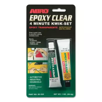 клей эпоксидный! ПРОЗРАЧНЫЙ 4-х минутный 28.4г\