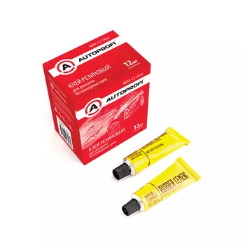 клей! для ремонта бескамерных шин 12мл (12шт.)\ REM-12 GLUE AUTOPROFI