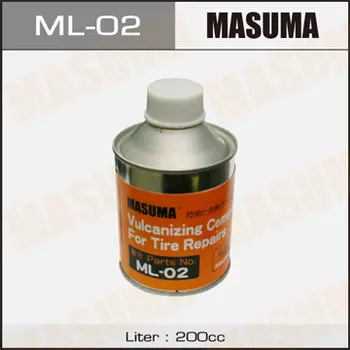 клей для заплаток! для ремонта камер 200ml\ ML-02 MASUMA