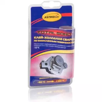 клей-холодная сварка! по замасленным поверхностям Total Bond, 55г\ АС-9301 ASTROHIM