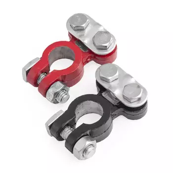 Клеммы АКБ аккумуляторные AUTOPROFI BAT/TER-107 (+/-) стандартные комплект