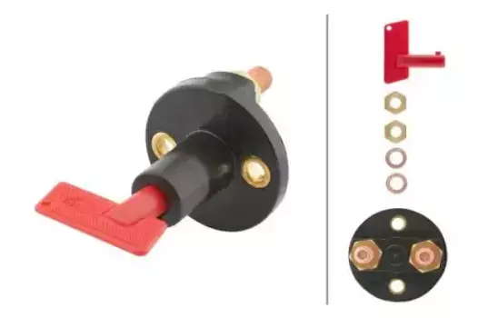 Клеммы АКБ аккумуляторные HELLA 6EK 002 843-001