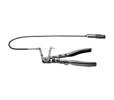 клещи для шланговых хомутов с тросом! 630мм, диап 0-44мм\