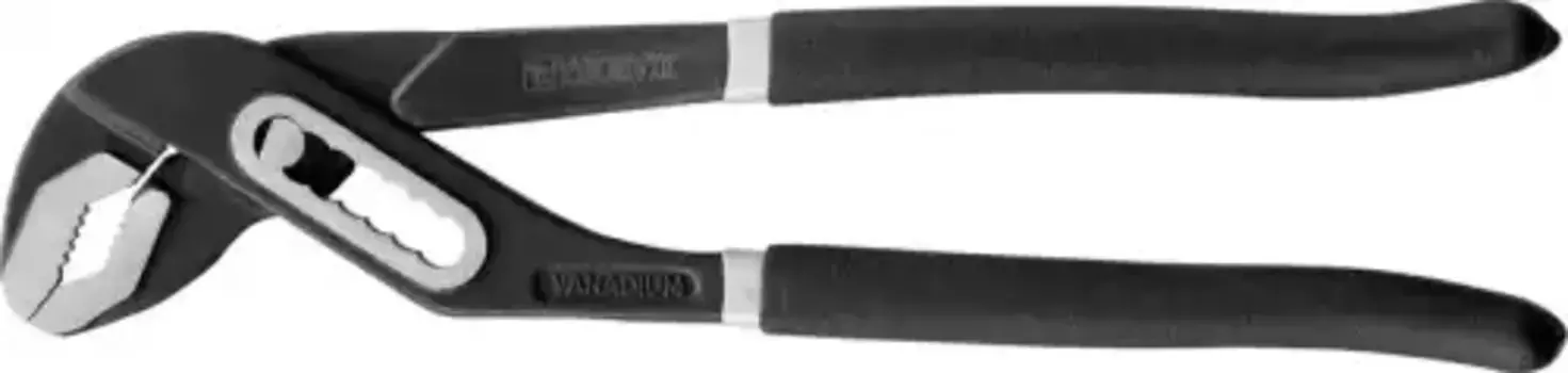 клещи переставные с коробчатым захватом и ПВХ рукоятками! 300 мм, 0-44 мм\ BJP0300 THORVIK