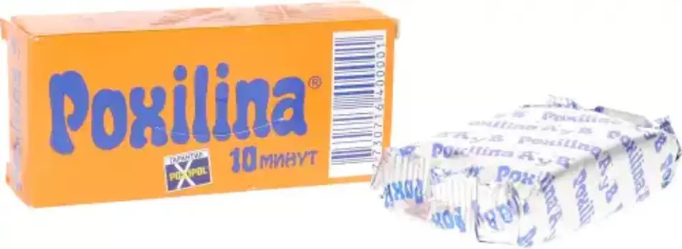 клеющая масса эпоксидная! двухкомпонентная 70гр\ GE00231 POXIPOL