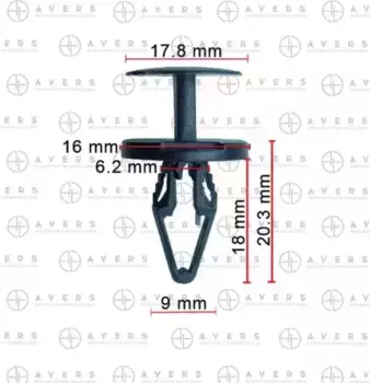 Клипса 4855809 AVERS