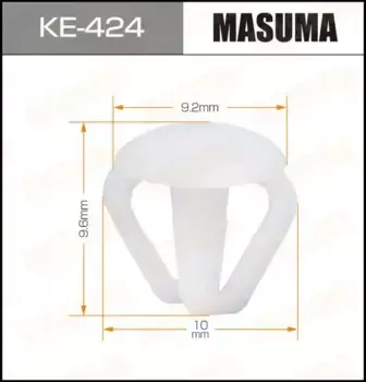 клипса! 9.8x9.2x9.6\ VW Caddy-II/Polo Classic KE-424 MASUMA