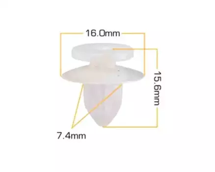 клипса автомобильная! автокрепеж \ Mitsubishi Galant/Galant Fortis 03-11 KJ-2467 MASUMA