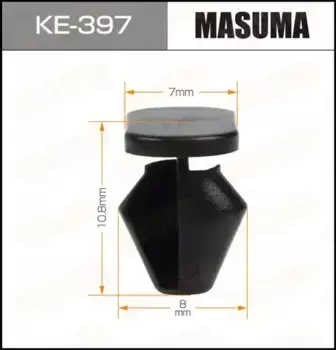 клипса!\ Citroen C5 08>, Peugeot 308 07>/ 3008 09> KE-397 MASUMA