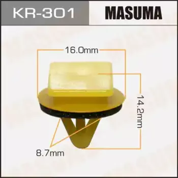 клипса!\HYUNDAI AVANTE XD/ELANTRA/LANTRA/TERRACAN 01> KR-301 MASUMA