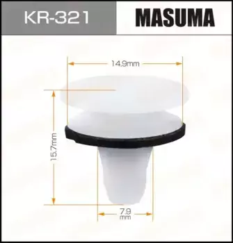 клипса!\ Hyundai Elantra I20/Getz 08>/Tucson 10MY/IX35 10> KR-321 MASUMA