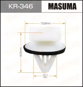 клипса!\ Hyundai Solaris 1.4-1.6 10> KR-346 MASUMA