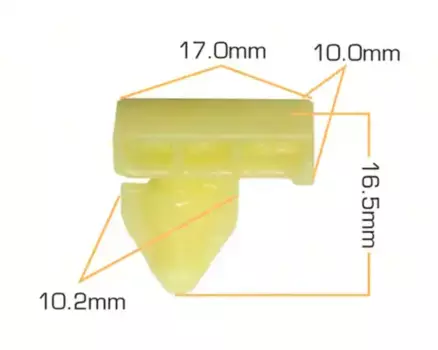 клипса!\ Infiniti QX56, Nissan Juke/X-trail 07> KJ-2430 MASUMA