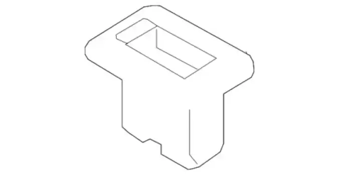 клипса крепежная обшивки сиденья!\ VW, Audi 4L0886373 VAG