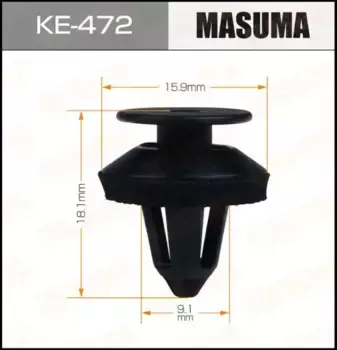 клипса крепления!\ MB W124/W126 84-93 KE-472 MASUMA