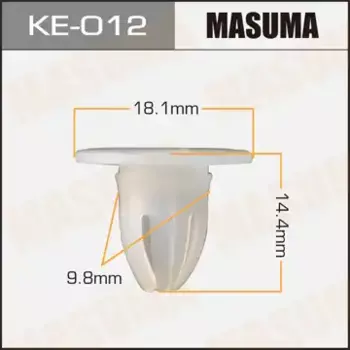 клипса крепления молдинга!\ MB W124/W129/W140 84-01 KE-012 MASUMA