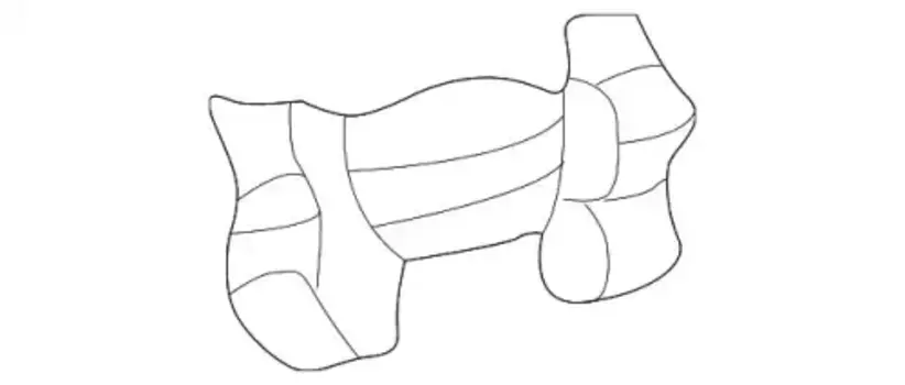 клипса крепления накладки порога! \MB W210 2.4 95-02 2109970033