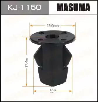 клипса!\Lexus CT200H/ES200/GS250,Toyota Auris/Avensis/Corolla/Prius/Verso/Yaris 03> KJ1150 MASUMA