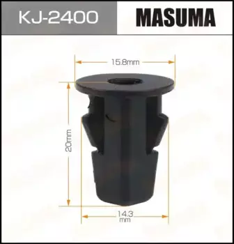 клипса!\ Lexus CT200H/ES200/GS250,Toyota Auris/Avensis/Corolla/Prius/Verso/Yaris 03> KJ-2400 MASUMA