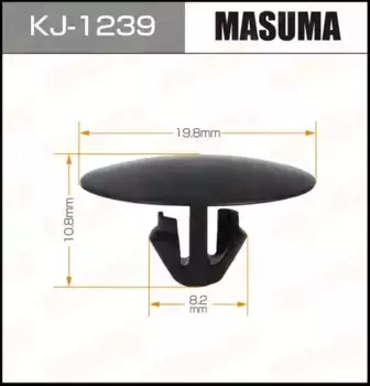 клипса!\ Lexus LS460, Toyota Prius/ Hiace/ Avensis KJ-1239 MASUMA