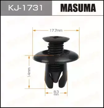 клипса!\ Mazda Capella 97-99 KJ-1731 MASUMA