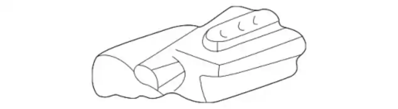 клипса!\ Mercedes W 201 201 698 06 60 MB