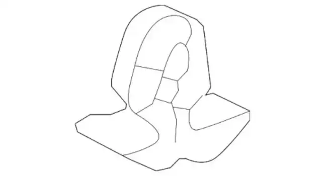 клипса!\ Mercedes W 202 009 988 43 78 MB