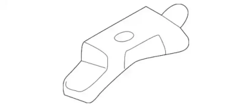 клипса! \ Mitsubishi 7403A020