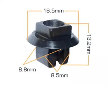 клипса!\Mitsubishi Galant/Grandis/L200/Lancer/Outlander/COLT 00> KJ-819 MASUMA