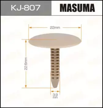 клипса!\Mitsubishi Lancer/Pajero/Mirage 92> KJ-807 MASUMA