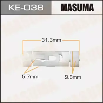 клипса молдинга крыши!\ VW Golf III/ Vento 92-99 KE-038 MASUMA
