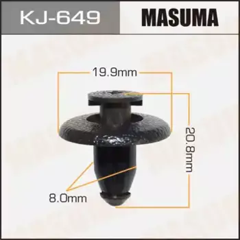 клипса!\NISSAN BLUEBIRD/CUBE/TERRANO 90> KJ-649 MASUMA