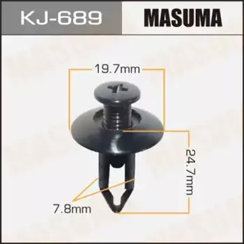 клипса!\NISSAN BLUEBIRD/PRIMERA/SUNNY 90> KJ689 MASUMA