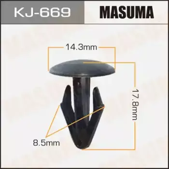 клипса!\ Nissan Bluebird/Safari 90> KJ669 MASUMA