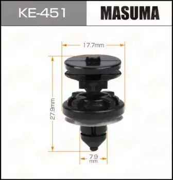 клипса обшивки дверей!\ Ford Focus 04> KE-451 MASUMA