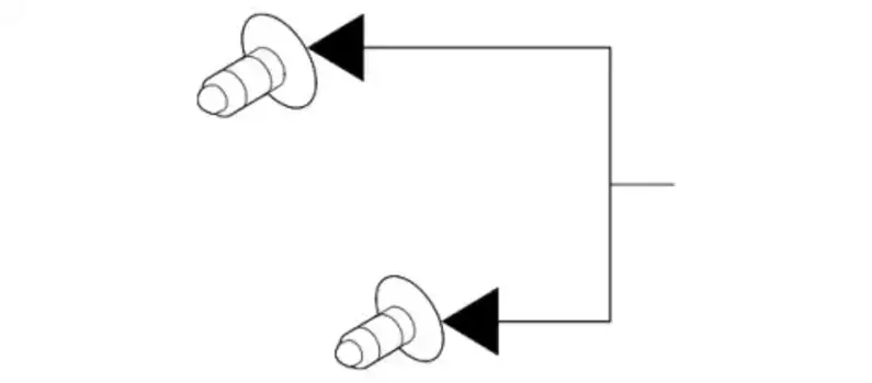 клипса пластмассовая!\ VW Passat B8 15> N91150301 VAG