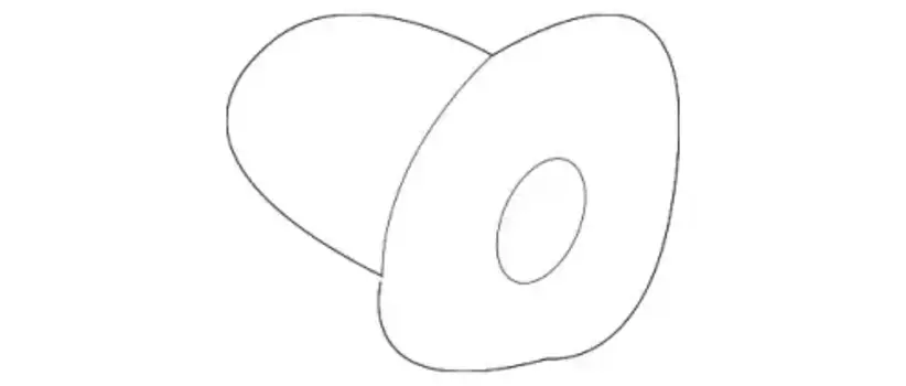 клипса!\ Porsche Cayenne 07-10 95555906900