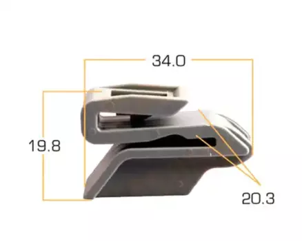 клипса!\ Renault Logan/Sandero/Duster 04>, Niisan Note Qashqai/Pathfinder KJ-2572 MASUMA