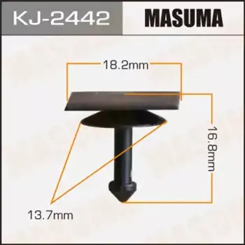 клипса!\ Subaru Forester/Impreza/Legacy/Outback/XV 07> KJ-2442 MASUMA