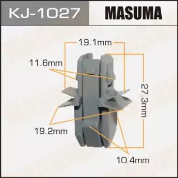 клипса!\Subaru Impreza/Forester 92> KJ1027 MASUMA