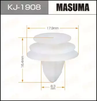 клипса!\ Subaru Impreza/ Forester KJ-1908 MASUMA