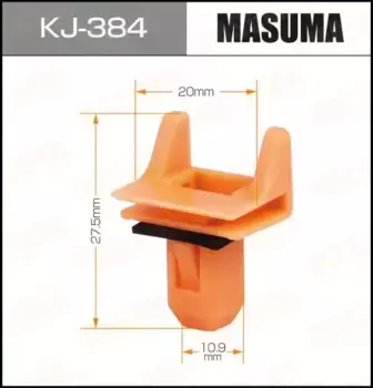 клипса!\ Toyota Harrier 99-03, Lexus KJ-384 MASUMA